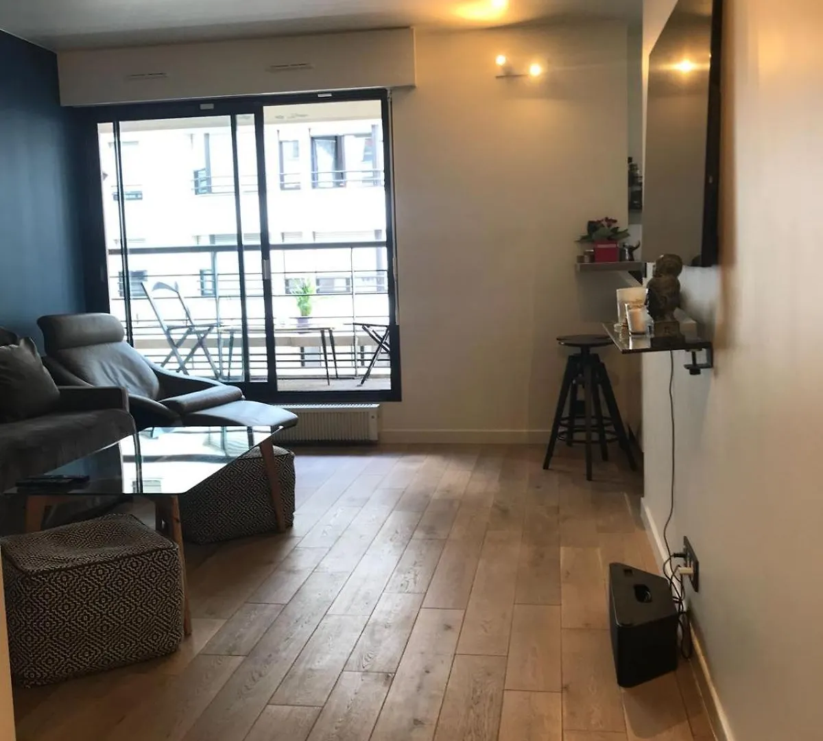 Apartmán Charmant Studio Grand Balcon Parking Paříž